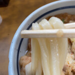 Hichifuku Udon - 角が立っている麺