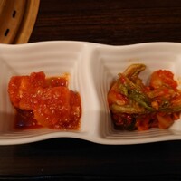 SATOブリアン 本店 - キムチ盛り合わせ