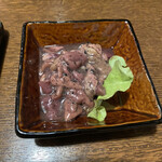 ぐんけい 隠蔵 - レバ塩辛