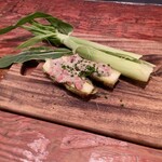 Ata - ヤングコーンのフリット 牡蠣のタプナード