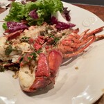 Ata - オマール海老のローストと爪のグラタン