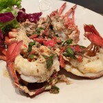 Ata - オマール海老のローストと爪のグラタン