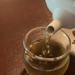 茶寮 宝泉 - 冷たいお茶のサービス