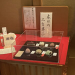 茶寮 宝泉 - メニュー(本日の上生菓子)