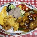 中華料理ちゅー - 酢豚定食おかず