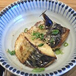 Yayoi Ken - 「宮崎冷汁と とり南蛮の定食」の焼きサバ