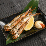 Grilled shishamo with roe (5 pieces)