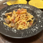 バルハチゴー - もっちもちのパスタ( 'ч'๑ )ŧ‹"ŧ‹"