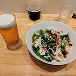 ボーノ - ニース風サラダと生ビール