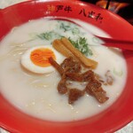 Yazawa - 【八座和セット　1800円】ぼっかけ（食べ放題）はご飯に乗せてぼっかけ飯に。ラーメンに入れて味変を楽しめます！