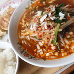 餃子の王将 - 台湾ラーメンフェアセットＢ＋餃子３個