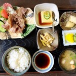 いとう - 猪肉の焼肉定食@1300円