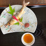 いとう - 鮎の塩焼き。おいしかった！