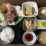 いとう - 鹿肉の焼肉定食@1300円