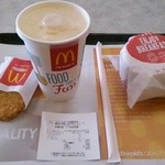 McDonalds - チキンエッグマフィンのセット、４８０円