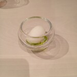 Pluie dete - 9.お口直しの柚子等柑橘系のソルベ