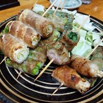 権兵衛 - 大将おまかせ(ネギ、ニラ、ししとう、ニンニクの芽、えのき、ピーマン)