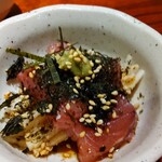 灼味噌らーめん 八堂八 - マグロと山芋
