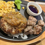 Ko kosu - ジャポネギハンバーグステーキとカットステーキ