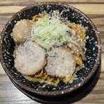 平太周 味庵 - ■爆盛油脂麺¥950