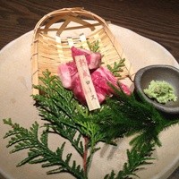 但馬屋イーマ - プレミアムコース:ロースは山葵で。