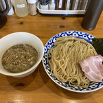 四代目麺処 ゆうじ - 鶏白湯濃厚魚介つけめん（1.5玉）＠1,080円