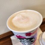 STARBUCKS COFFEE - アップです。