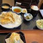 食彩 むく乃実 - 天ぷら御膳。