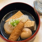 料理 なか善 - おでん（夜メニュー 冬季）