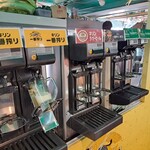 名鉄百貨店 屋上ビアガーデン - ビールのコーナー。