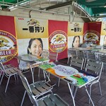 名鉄百貨店 屋上ビアガーデン - こんな日にビアガーデン……　　最高だ！www