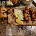 Ramen & Izakaya Himeji - 串盛合せ