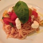 カフェ ラ・ボエム - トマトの冷製パスタ