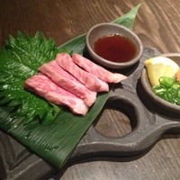 但馬屋イーマ - プレミアムコース:ポン酢でいただきます