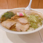 池田屋 - ネギも気前良く乗ってます。個人的にはこういうところが嬉しいです。