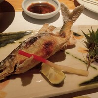 旬魚 左阿彌 錦店 - 鮎塩焼