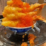 天ぷらと海鮮 ニューツルマツ - てんこ盛りw