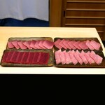 鮨 あらい - 本日の絶品鮪たち