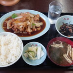 Ramen Hokkai - 肉炒定食