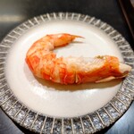 鮨みなと - 北海しまえびの燻製