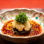 Ji-Cube - 穴子と茄子の黒酢ソーズがけ