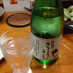 Kosugiya - 佐渡のきりょうよし 冷酒 850円　(2023.6)