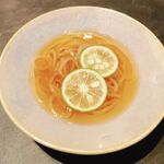 西中州焼肉 きらく - 本日のお凌ぎ　すだち冷麺