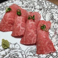 にくずき - 肉寿司（二人分）
