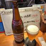 赤垣屋 - 瓶ビール550円