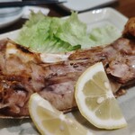 居酒屋やま都 - マグロのかま焼き