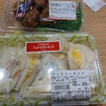 おべんとうのヒライ  - 唐揚げ　サンドイッチ