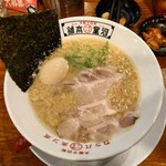 河童ラーメン本舗 - 河童ラーメン:濃いめ+味タマ(コナオトシ)♪