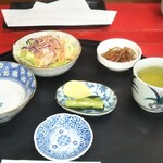 天ぷら　若杉 - セット。