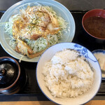 とんかつ太郎 - カツ丼定食　¥950-